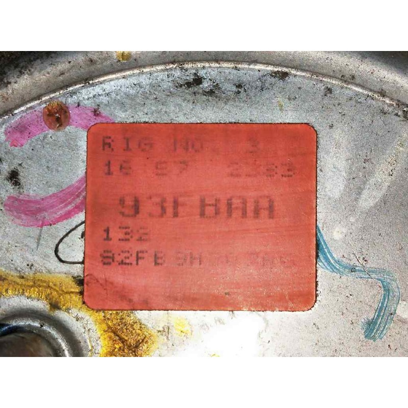 Recambio de bomba combustible para ford fiesta berl./courier 1.8 referencia OEM IAM 93FBAA 92FB9H307AG AFORADOR