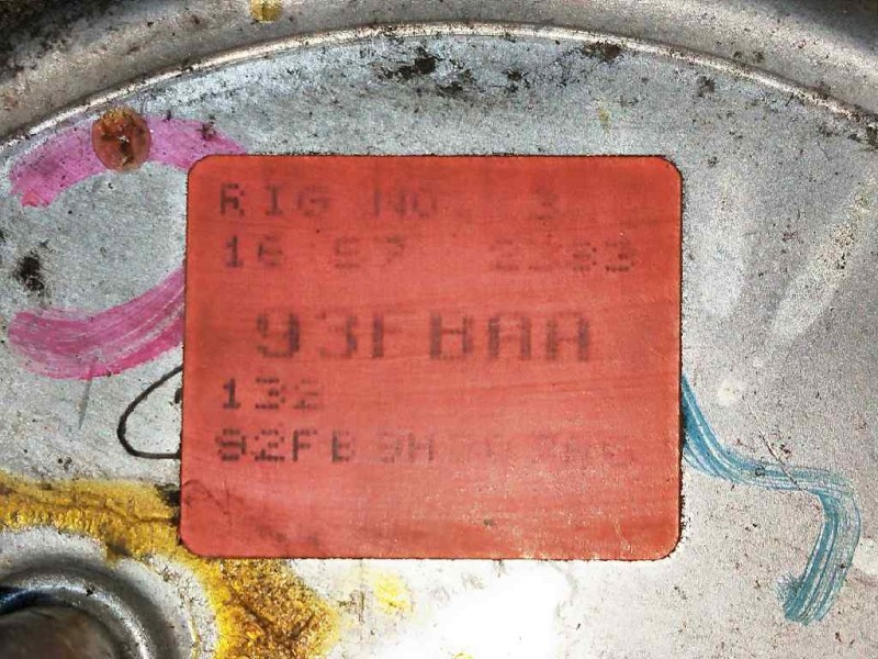 Recambio de bomba combustible para ford fiesta berl./courier 1.8 referencia OEM IAM 93FBAA 92FB9H307AG AFORADOR