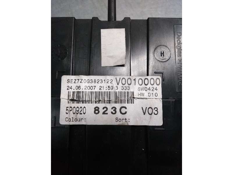 Recambio de cuadro instrumentos para seat altea xl (5p5) 1.9 tdi referencia OEM IAM 5P0920823C  