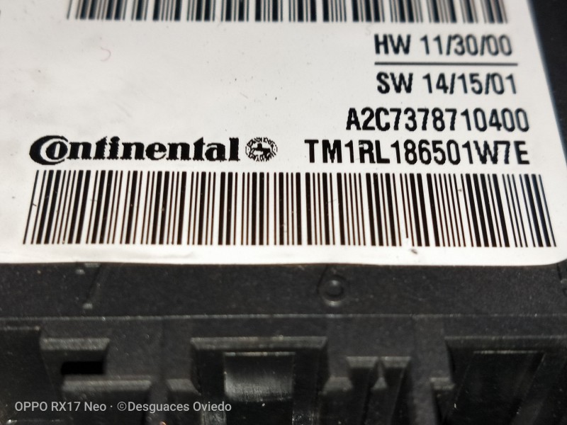 Recambio de modulo electronico para maserati ghibli diesel referencia OEM IAM A2C7378710400 TM1RL186501W7E TRAS IZQ