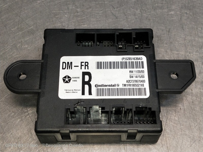 Recambio de modulo electronico para maserati ghibli diesel referencia OEM IAM A2C7378670400 TM1FR1865021XE 