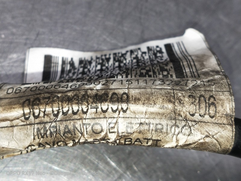 Recambio de modulo electronico para maserati ghibli diesel referencia OEM IAM 06700004690 BORNE BATERIA