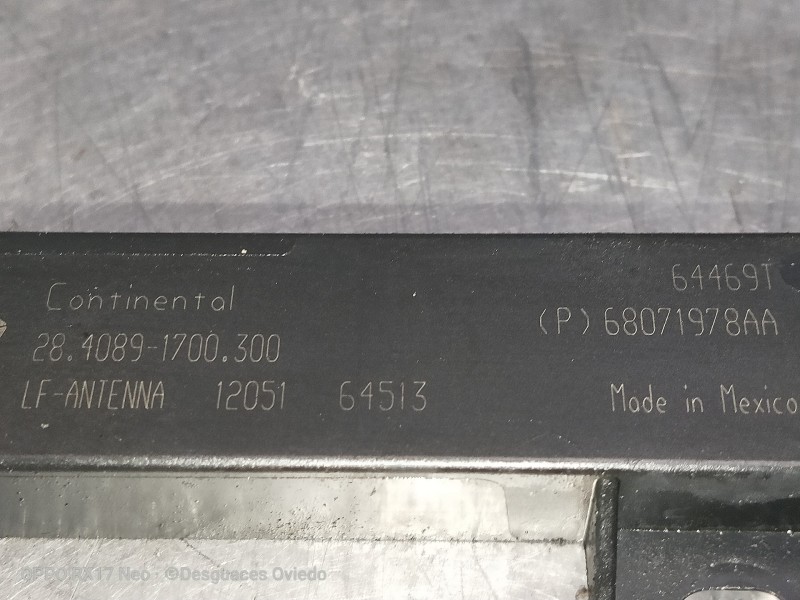 Recambio de modulo electronico para maserati ghibli diesel referencia OEM IAM 68071978AA 2040891700300 