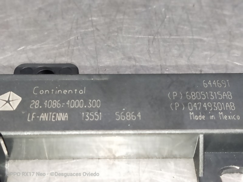 Recambio de modulo electronico para maserati ghibli diesel referencia OEM IAM 68051315AB 04749301AB 2840864000300