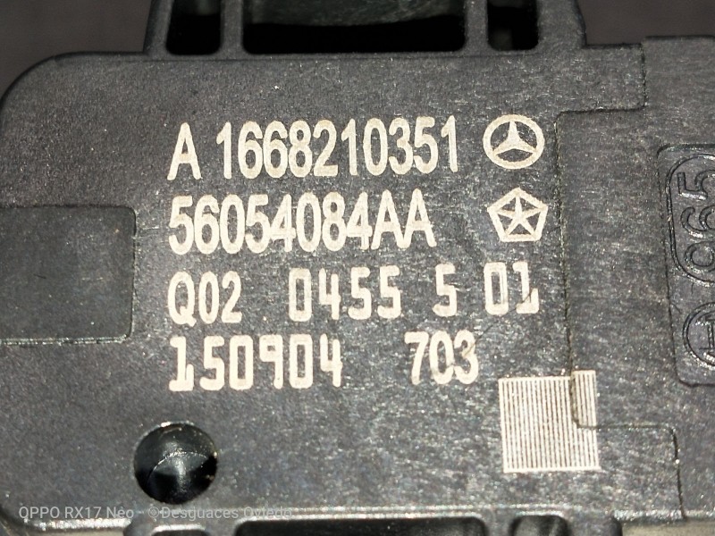 Recambio de sensor para maserati ghibli diesel referencia OEM IAM A1668210351 56054084AA Q020455501