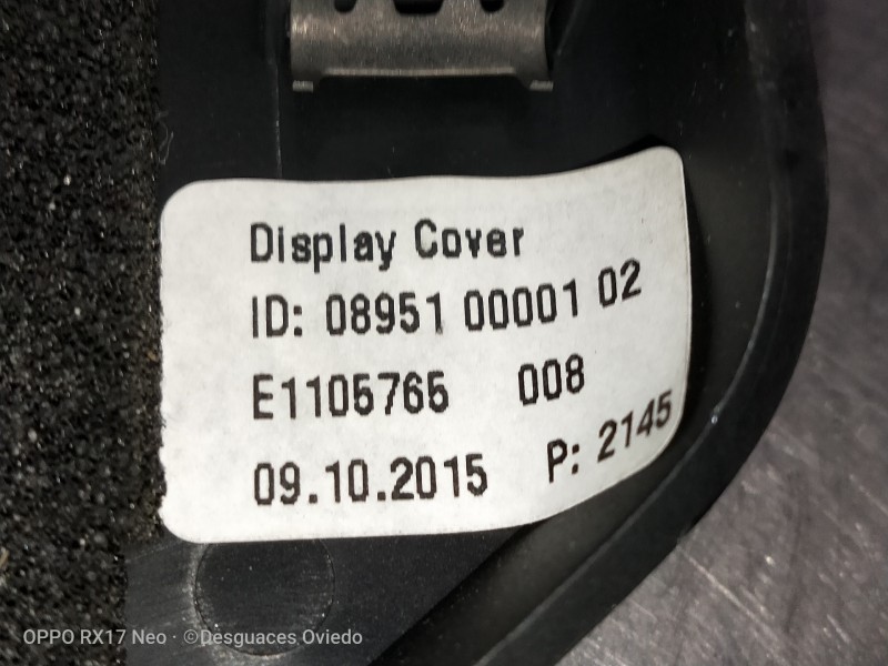 Recambio de mando multifuncion para maserati ghibli diesel referencia OEM IAM 089510000102 E1105765008 2145