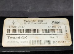 Recambio de mando multifuncion para maserati ghibli diesel referencia OEM IAM 670019547 E1105739  2