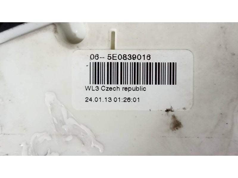 Recambio de motor cierre centralizado trasero derecho para seat toledo (kg3) style referencia OEM IAM 5E0839016  