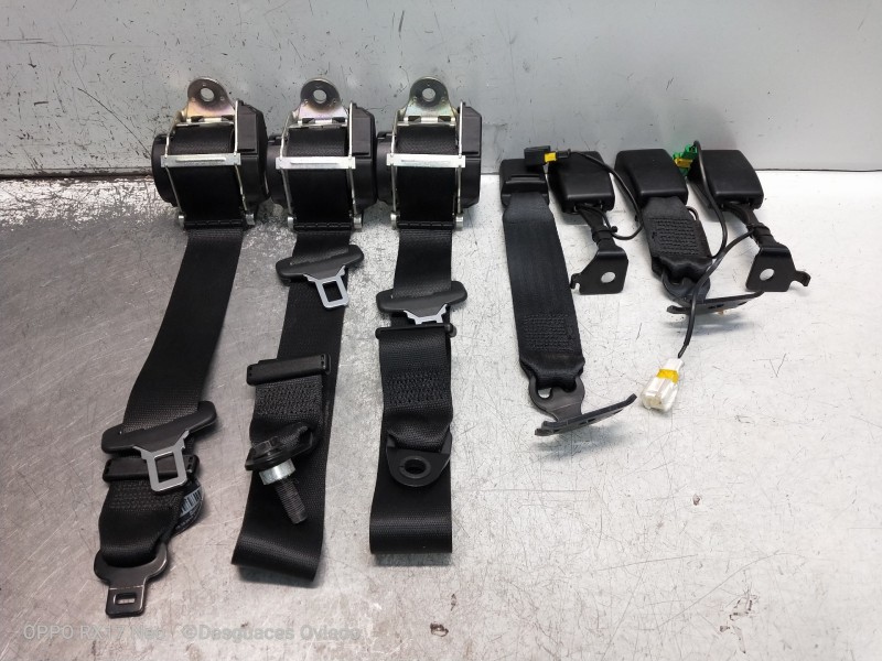 Recambio de juego cinturones trasero para maserati ghibli diesel referencia OEM IAM 6700174400 6700174370 5P