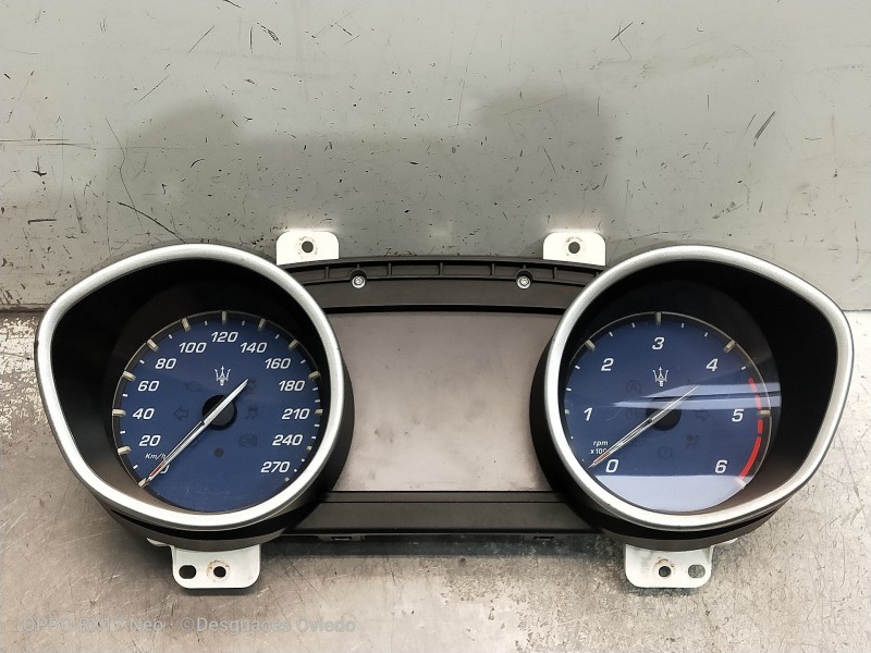 Recambio de cuadro instrumentos para maserati ghibli diesel referencia OEM IAM 503015410610 670036112 13101501083322