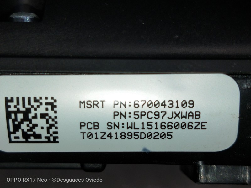 Recambio de conmutador de arranque para maserati ghibli diesel referencia OEM IAM 670043109 5PC97JXWAB START/STOP