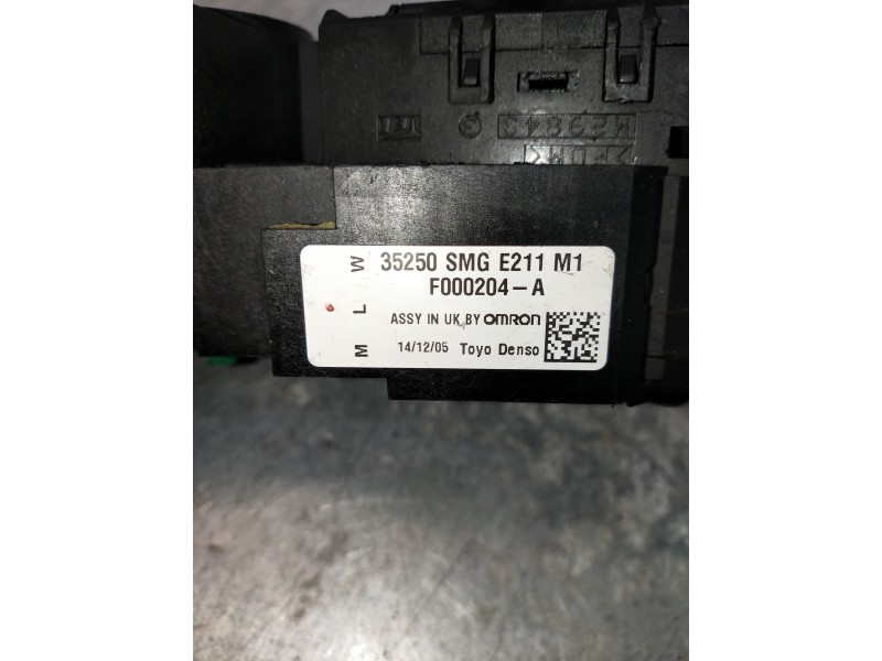 Recambio de mando luces para honda civic berlina 5 (fk) 2.2 ctdi referencia OEM IAM 35250SMGE211M1  