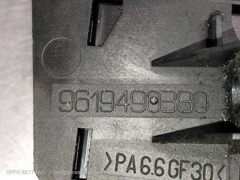 Recambio de mando luces para citroen saxo 1.1 furio referencia OEM IAM 9619490380 ANILLO AIRBAG INCLUIDO