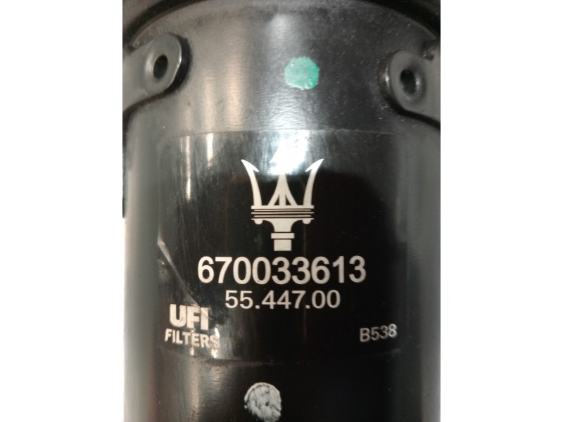 Recambio de filtro gasoil para maserati ghibli diesel referencia OEM IAM 670033613  