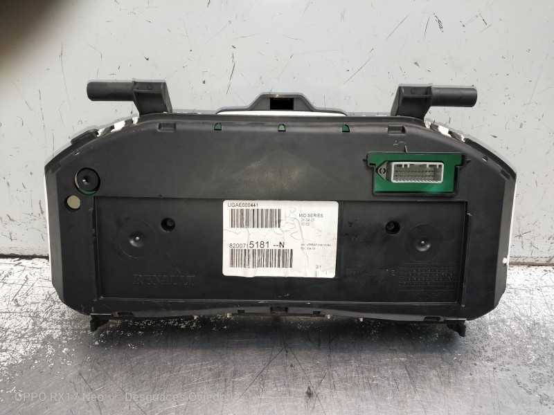 Recambio de cuadro instrumentos para renault clio iii 1.2 16v referencia OEM IAM 8200715181N UGAE000441 