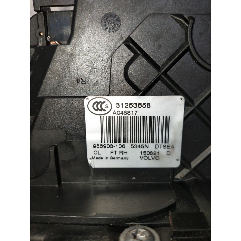 Recambio de motor cierre centralizado delantero derecho para volvo xc60 kinetic 2wd referencia OEM IAM 31253658 986903106 