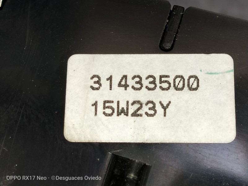 Recambio de mando multifuncion para volvo xc60 kinetic 2wd referencia OEM IAM 31433500 15W23Y 