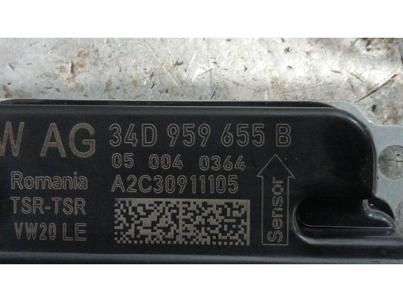 Recambio de centralita airbag para seat toledo (kg3) style referencia OEM IAM A2C30911105 34D959655B 