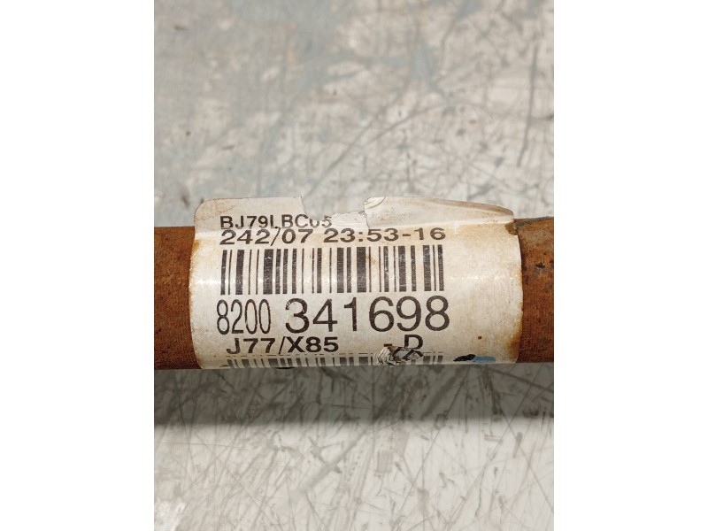 Recambio de transmision delantera izquierda para renault clio iii 1.2 16v referencia OEM IAM 8200341698  