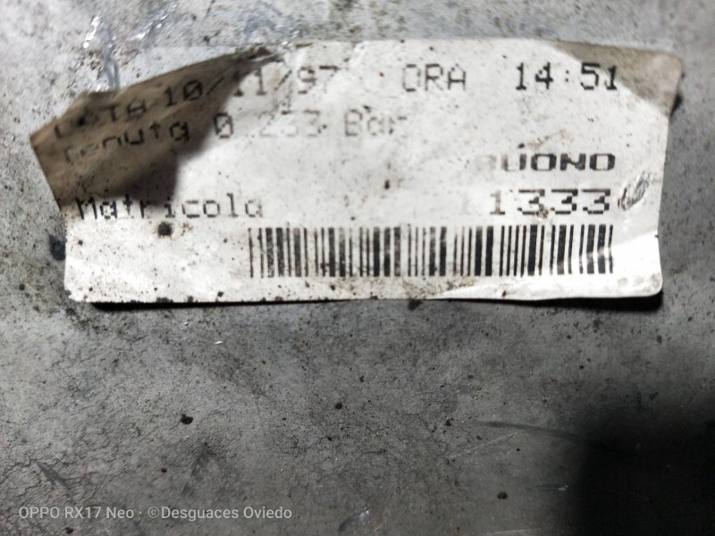 Recambio de caja cambios para piaggio (vespa) porter - combi diesel referencia OEM IAM 11333  