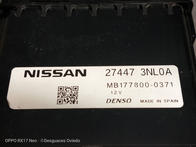 Recambio de modulo electronico para nissan leaf 2 zero edition referencia OEM IAM 274473NL0A MB1778000371 
