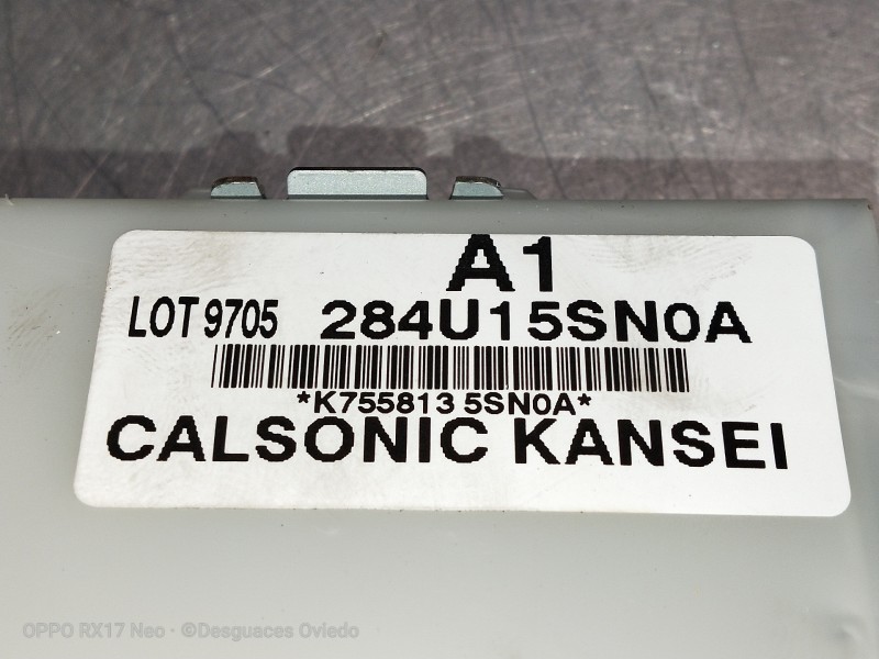 Recambio de modulo electronico para nissan leaf 2 zero edition referencia OEM IAM 284U15SN0A K75518135SN0A 