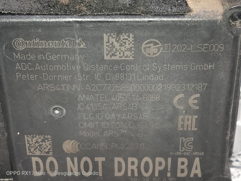 Recambio de modulo electronico para nissan leaf 2 zero edition referencia OEM IAM 202LSE009 4135AARS4B 284385SA2C