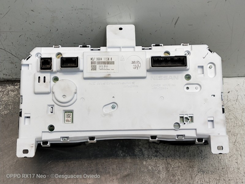 Recambio de cuadro instrumentos para nissan leaf 2 zero edition referencia OEM IAM 960411SN0 248105SH2A NM0013121