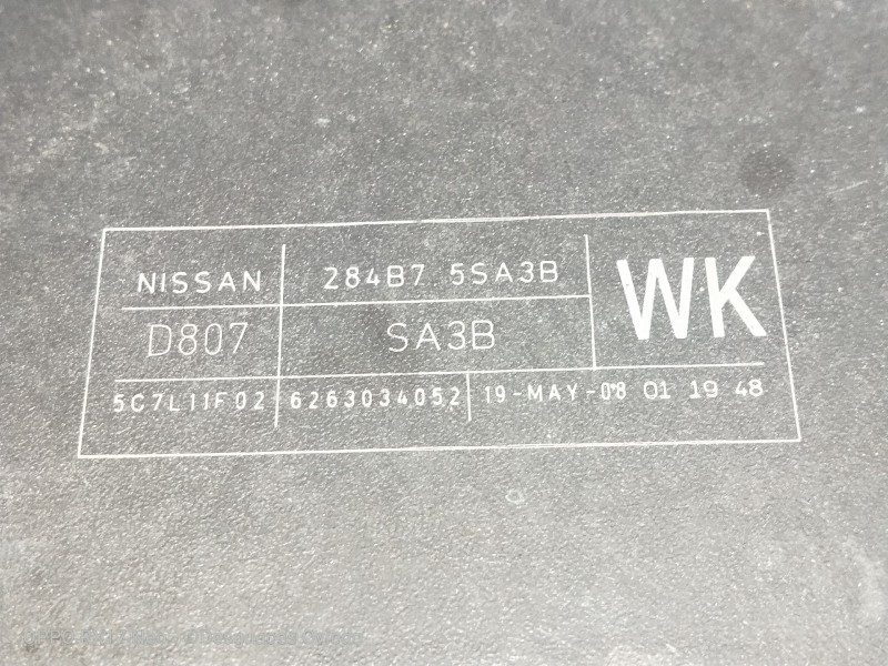 Recambio de caja reles / fusibles para nissan leaf 2 zero edition referencia OEM IAM 284B75SA3B D807SA3B 6263034052