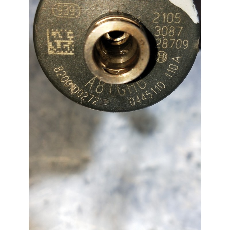 Recambio de inyector para renault megane ii berlina 5p confort authentique referencia OEM IAM 0445110110A 8200100272 