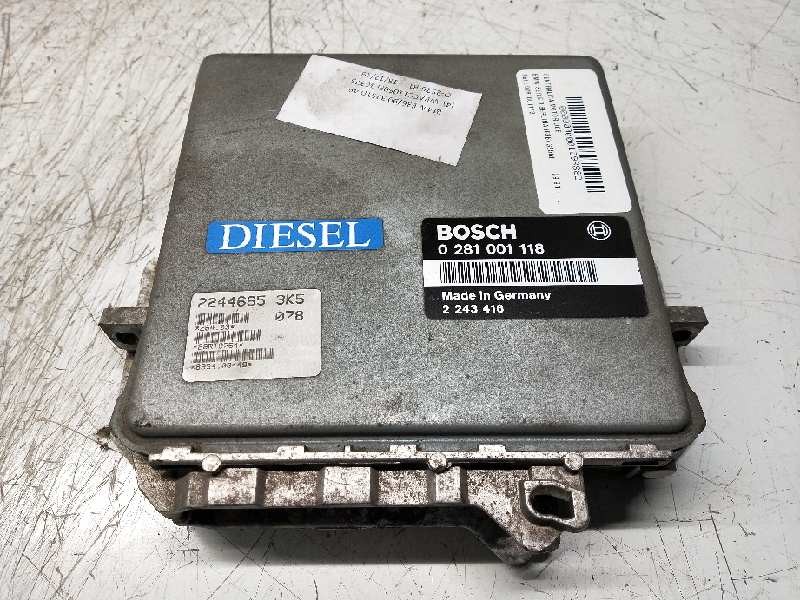 Recambio de centralita motor uce para bmw serie 3 berlina (e36) 325td referencia OEM IAM 0281001118 22243416 2244665 61358387528