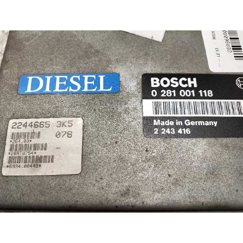Recambio de centralita motor uce para bmw serie 3 berlina (e36) 325td referencia OEM IAM 0281001118 22243416 2244665 61358387528
