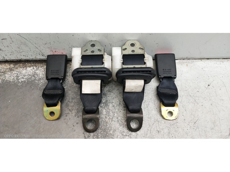 Recambio de juego cinturones trasero para citroen c1 sx referencia OEM IAM   