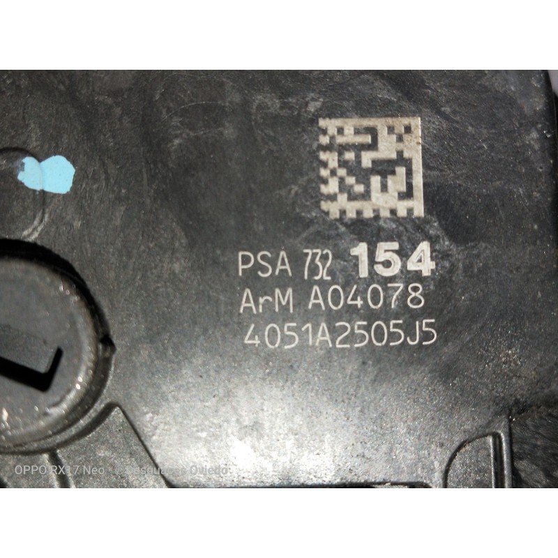 Recambio de motor cierre centralizado trasero izquierdo para citroen c5 berlina millenium referencia OEM IAM 732154 4051A2505J5 