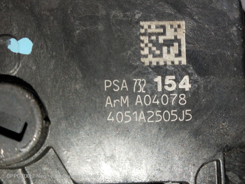 Recambio de motor cierre centralizado trasero izquierdo para citroen c5 berlina millenium referencia OEM IAM 732154 4051A2505J5 