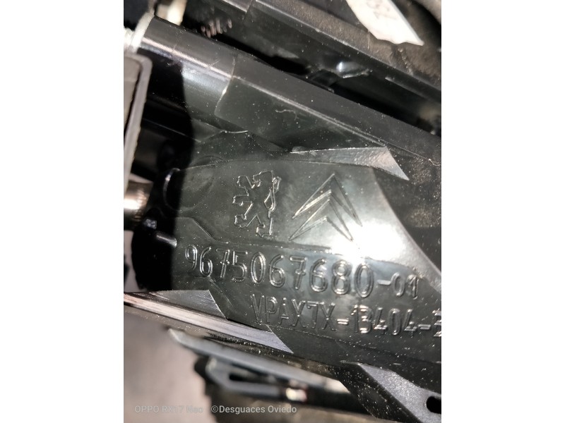 Recambio de piloto trasero derecho interior para citroen c5 berlina millenium referencia OEM IAM 9675067680  