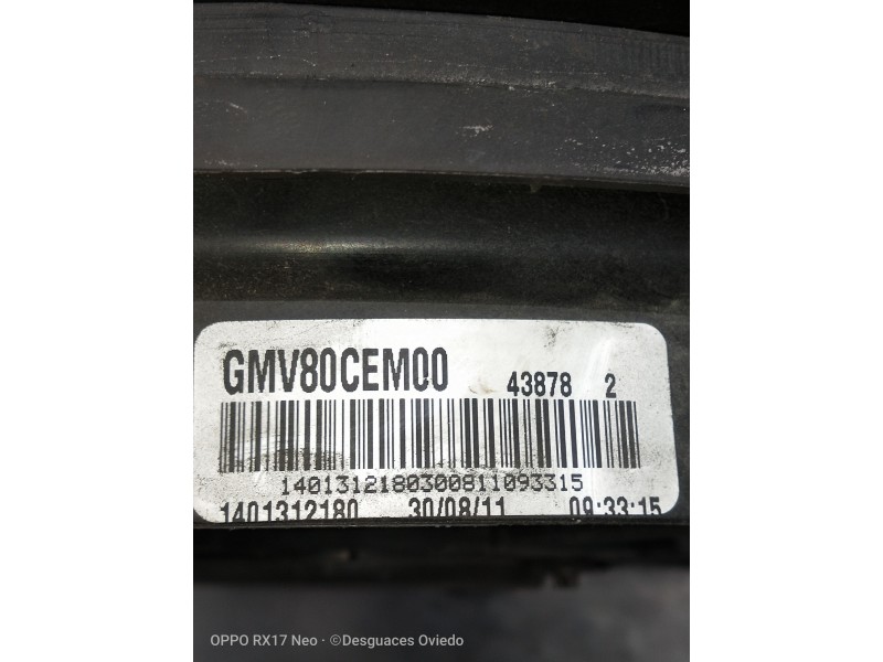 Recambio de electroventilador para peugeot expert kasten furg. referencia OEM IAM GMV80CEM00 1401312180 