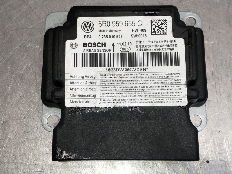 Recambio de centralita airbag para seat ibiza sc (6j1) reference referencia OEM IAM 6R0959655C 0285010527 