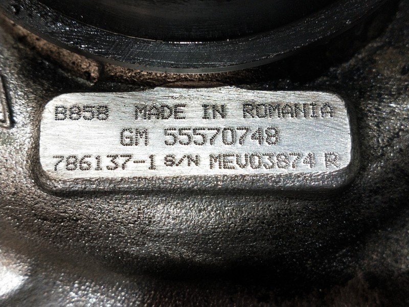 Recambio de turbocompresor para opel insignia sports tourer excellence referencia OEM IAM 55570748  