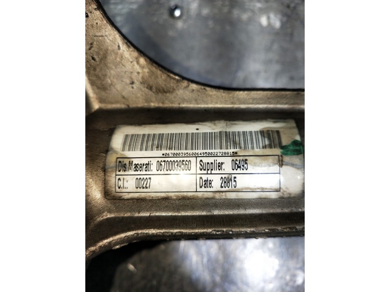 Recambio de cremallera direccion para maserati ghibli diesel referencia OEM IAM 06700039560 670003956 