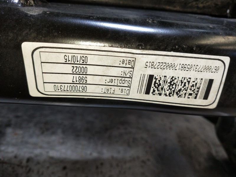 Recambio de puente trasero para maserati ghibli diesel referencia OEM IAM 06700077310  