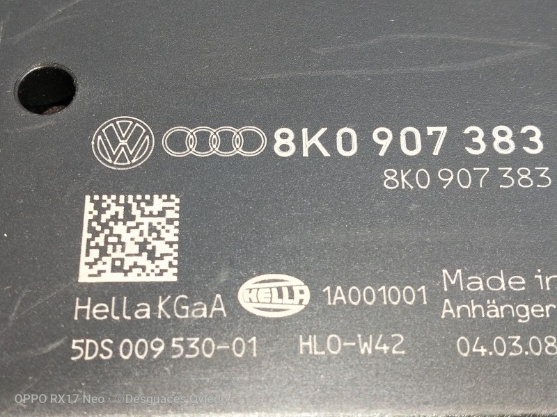 Recambio de modulo electronico para audi a5 coupe (8t) 2.7 tdi referencia OEM IAM 8K0907383 5DS00953001 1A001001