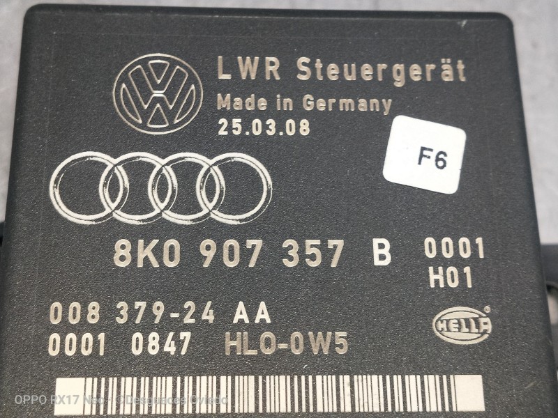 Recambio de modulo electronico para audi a5 coupe (8t) 2.7 tdi referencia OEM IAM 8K0907357B 00837924AA 00010847