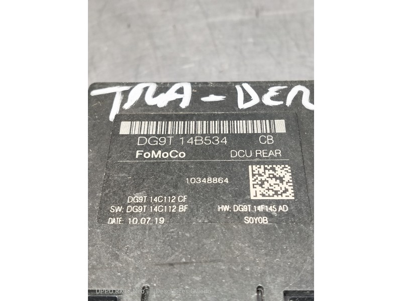 Recambio de modulo electronico para ford mondeo turn. hybrid trend referencia OEM IAM DG9T14B534 10348864 