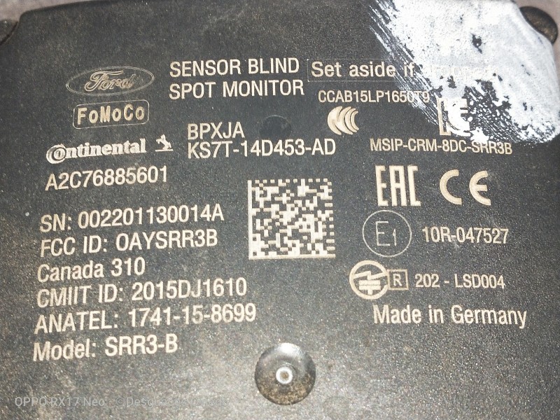 Recambio de modulo electronico para ford mondeo turn. hybrid trend referencia OEM IAM 002201130014A A2C76885601 KS7T14D453AD