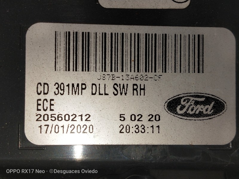 Recambio de piloto trasero derecho interior para ford mondeo turn. hybrid trend referencia OEM IAM JS7B13A602CF 20560212 