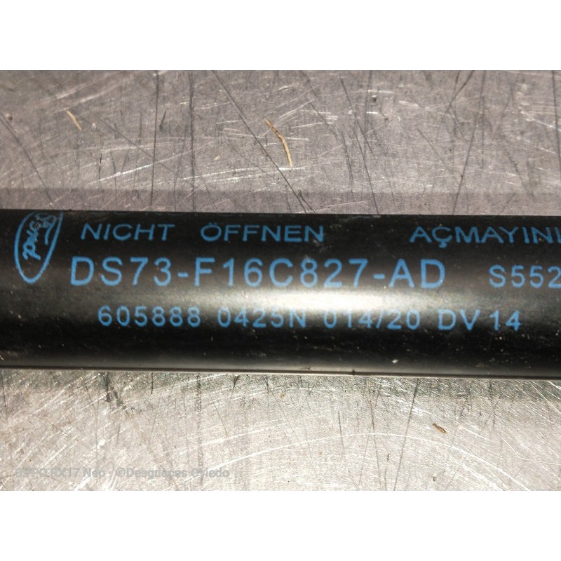 Recambio de amortiguadores capo para ford mondeo turn. hybrid trend referencia OEM IAM DS73F16C827AD 605888 0425N