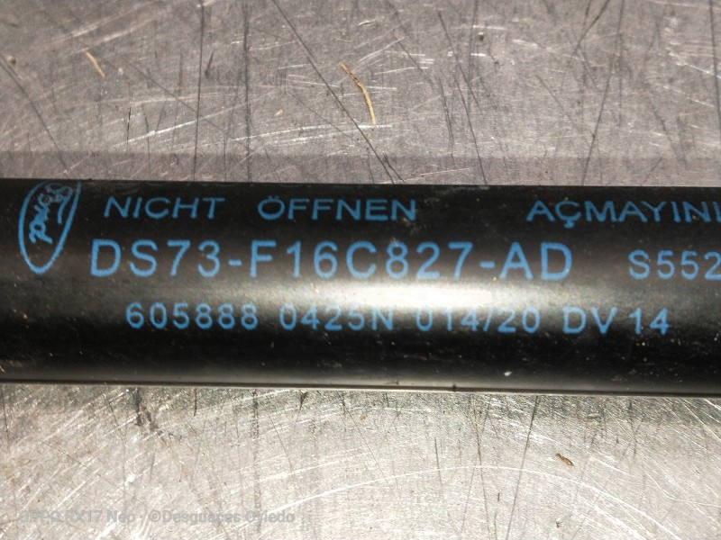 Recambio de amortiguadores capo para ford mondeo turn. hybrid trend referencia OEM IAM DS73F16C827AD 605888 0425N