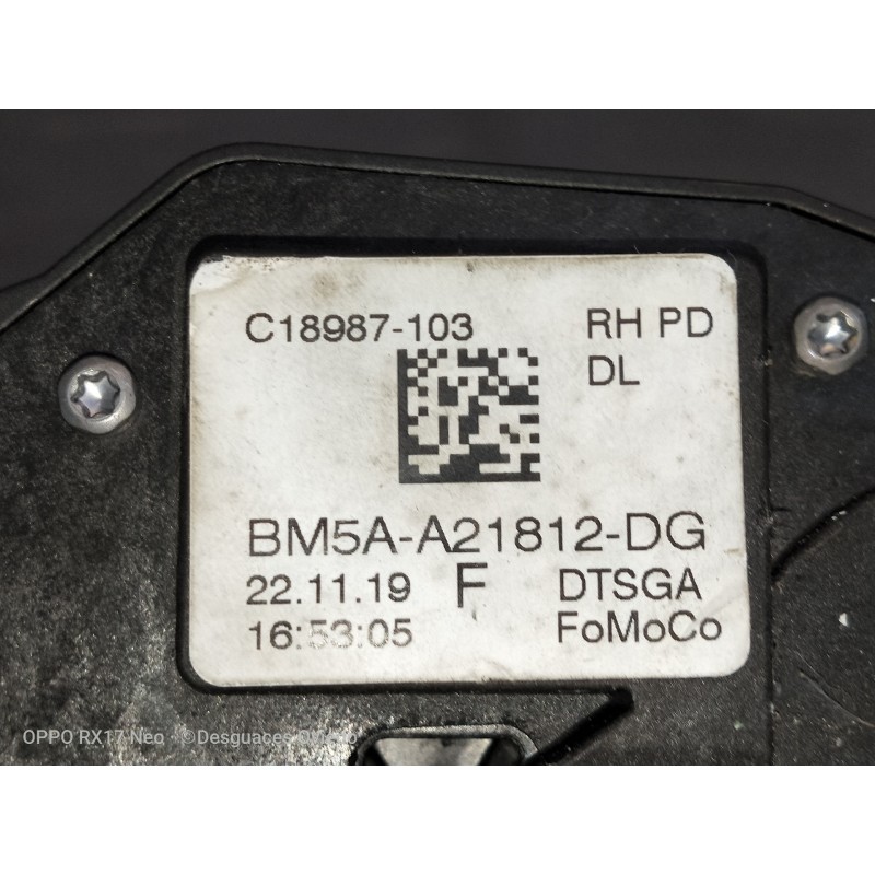 Recambio de motor cierre centralizado delantero derecho para ford mondeo turn. hybrid trend referencia OEM IAM BM5AA21812DG C189