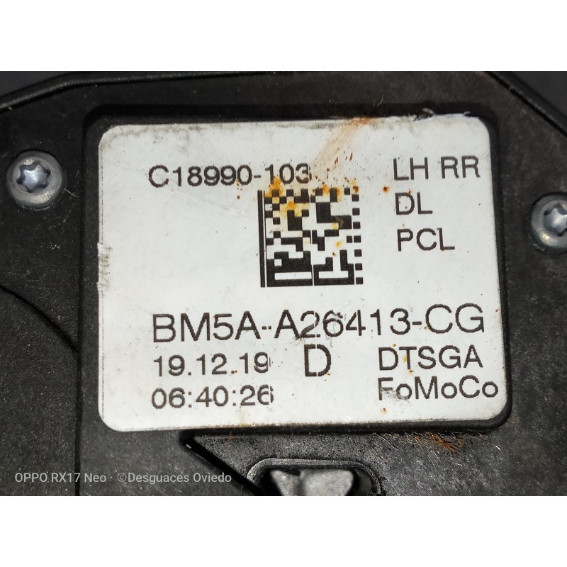 Recambio de motor cierre centralizado trasero izquierdo para ford mondeo turn. hybrid trend referencia OEM IAM BM5AA26413CG C189